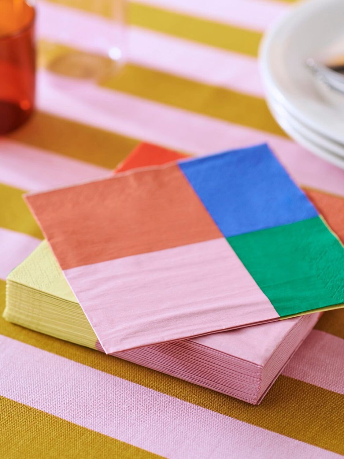 IKEA & Raw Color TESAMMANS Collection: Color the Everyday 20 IKEA-TESAMMANS-paper-napkin