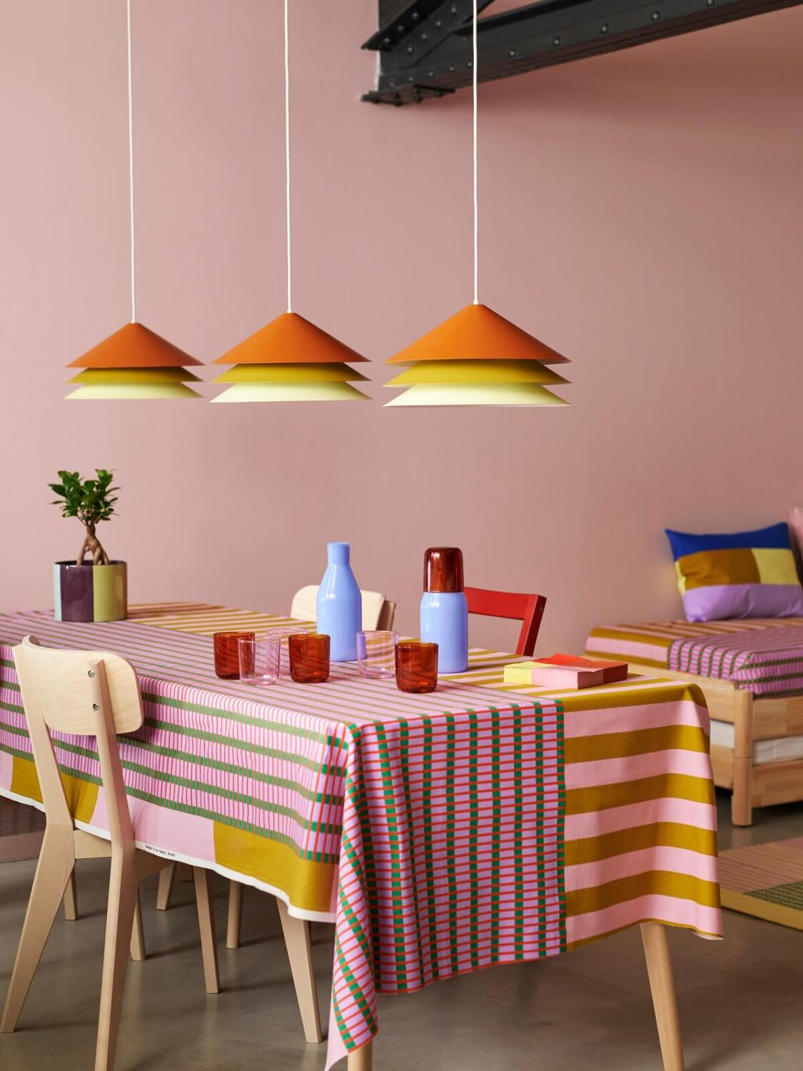 IKEA Catalogue 2026 + New IKEA Collections 54 IKEA-TESAMMANS-pendant-lights-pre-cut-fabric-nordroom
