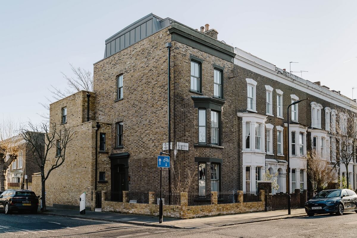 A Restored and Extended London Townhouse 27 exterior london townhouse