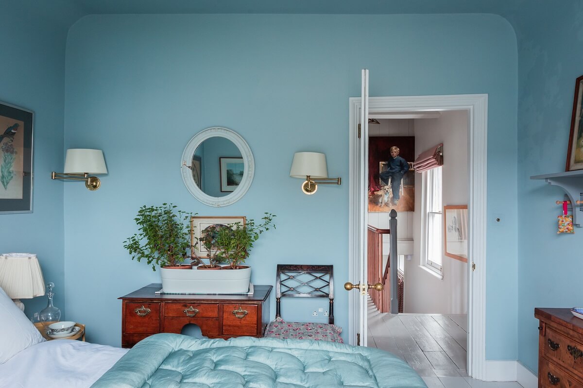 A Home with Cottage Interiors in a Former Cambridge Shop 11 fresh blue bedroom nordroom
