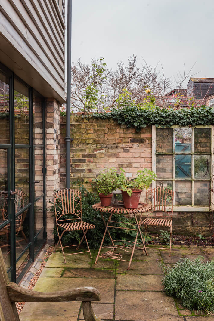 A Home with Cottage Interiors in a Former Cambridge Shop 25 garden historic cambridge house
