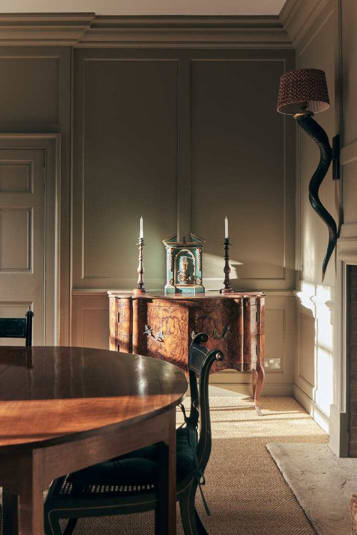 A Historic English Country House with Restored Interiors 15 natural light dining room