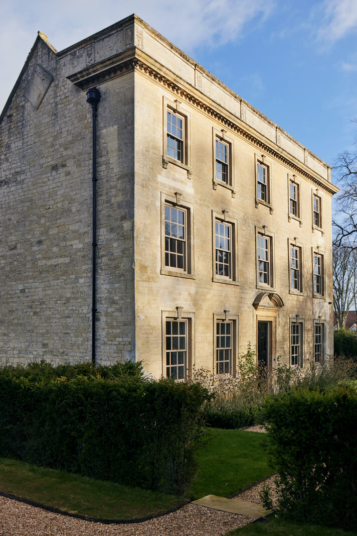 A Historic English Country House with Restored Interiors 30 newton house garden
