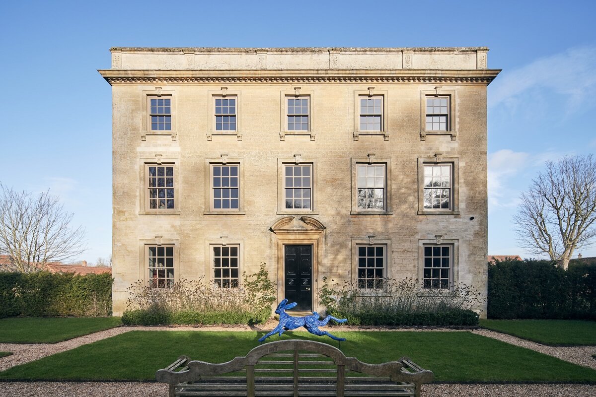 A Historic English Country House with Restored Interiors 33 newton house georgian manor english countryside nordroom