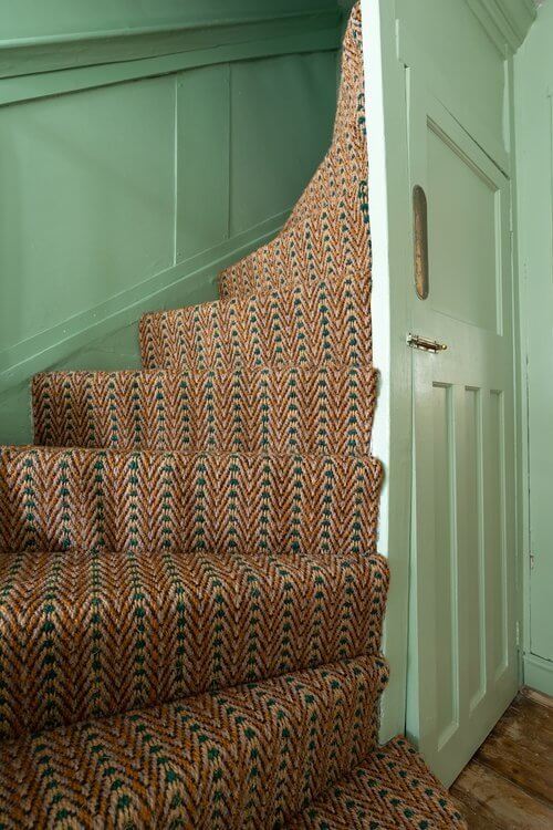 A Colorful Historic Family Home in London 18 staircase