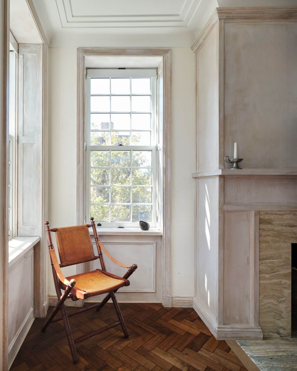 A New York Penthouse with a Rooftop Cottage 11 wooden floor new york penthouse