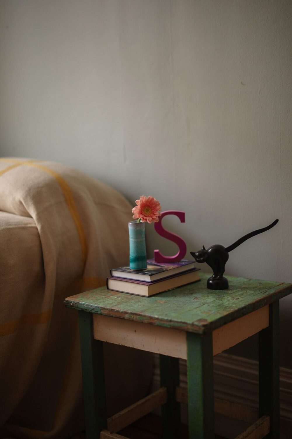 Moody Rooms in a Grand Stockholm Apartment 21 bedroom nightstand