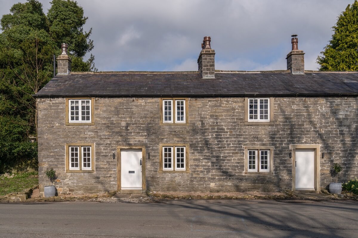 Contemporary Interiors in a Historic English House 23 cottage exterior