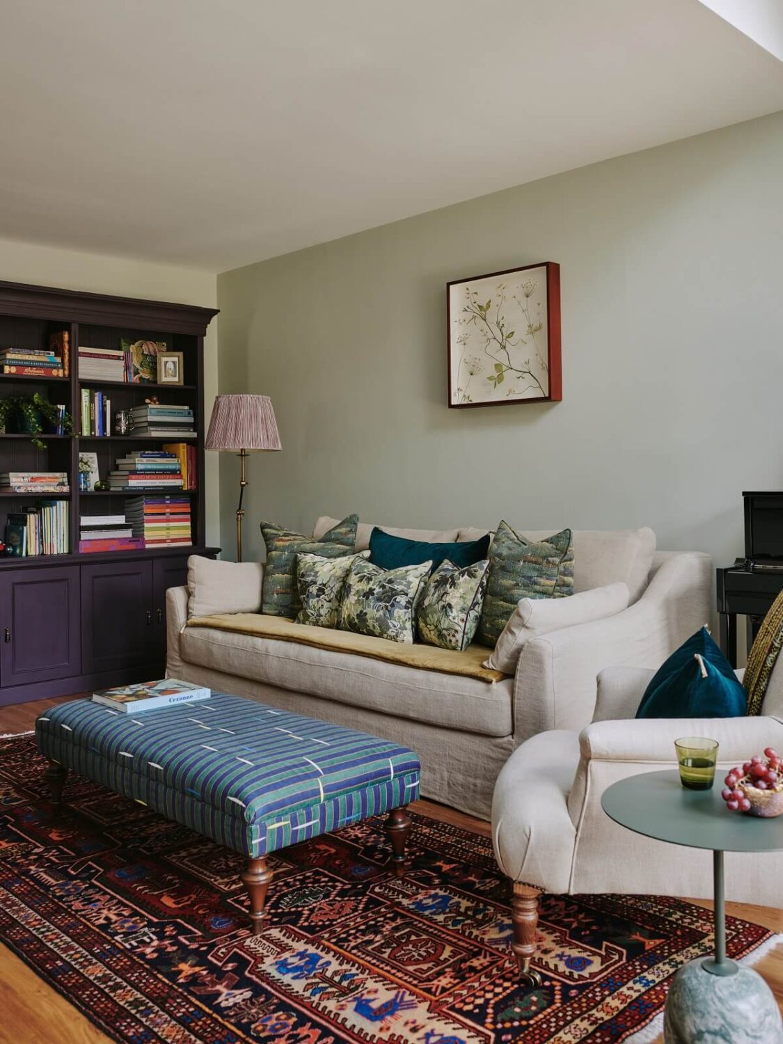 Persian and British Influences in a Cotswolds Family Home 1 cromarty-farrow-ball-paint-living-room-studio-november-nordroom