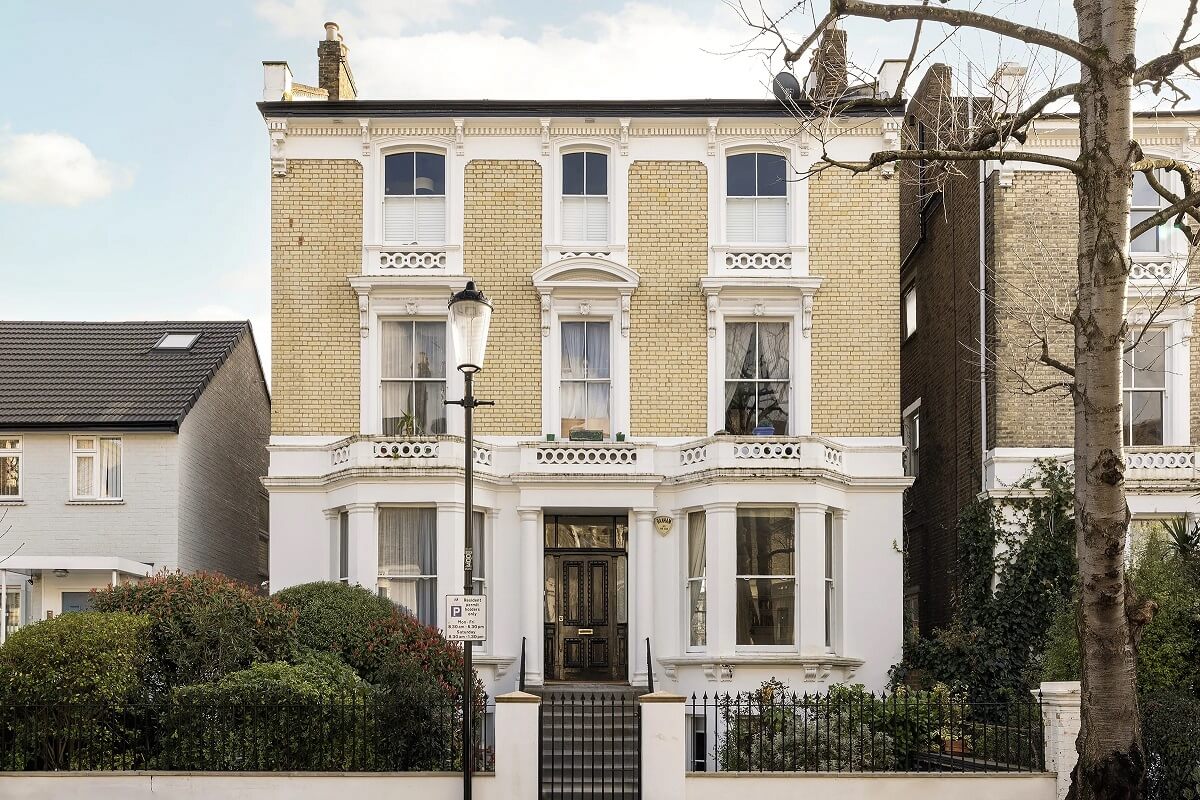 A Modern Apartment with Skylights in a Historic Building 1 exterior london apartment