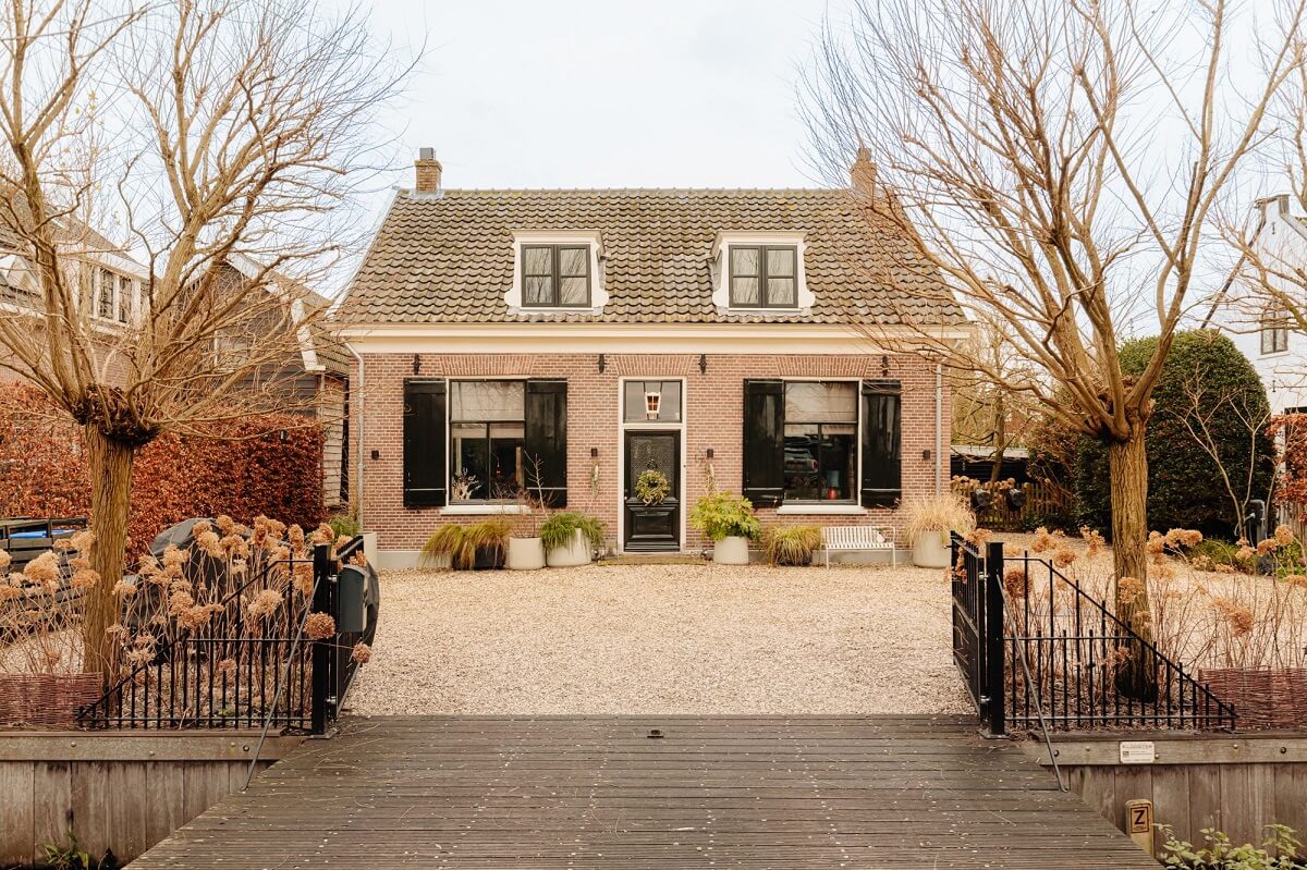 A Beautifully Renovated Dike House in The Netherlands 1 historic dutch home