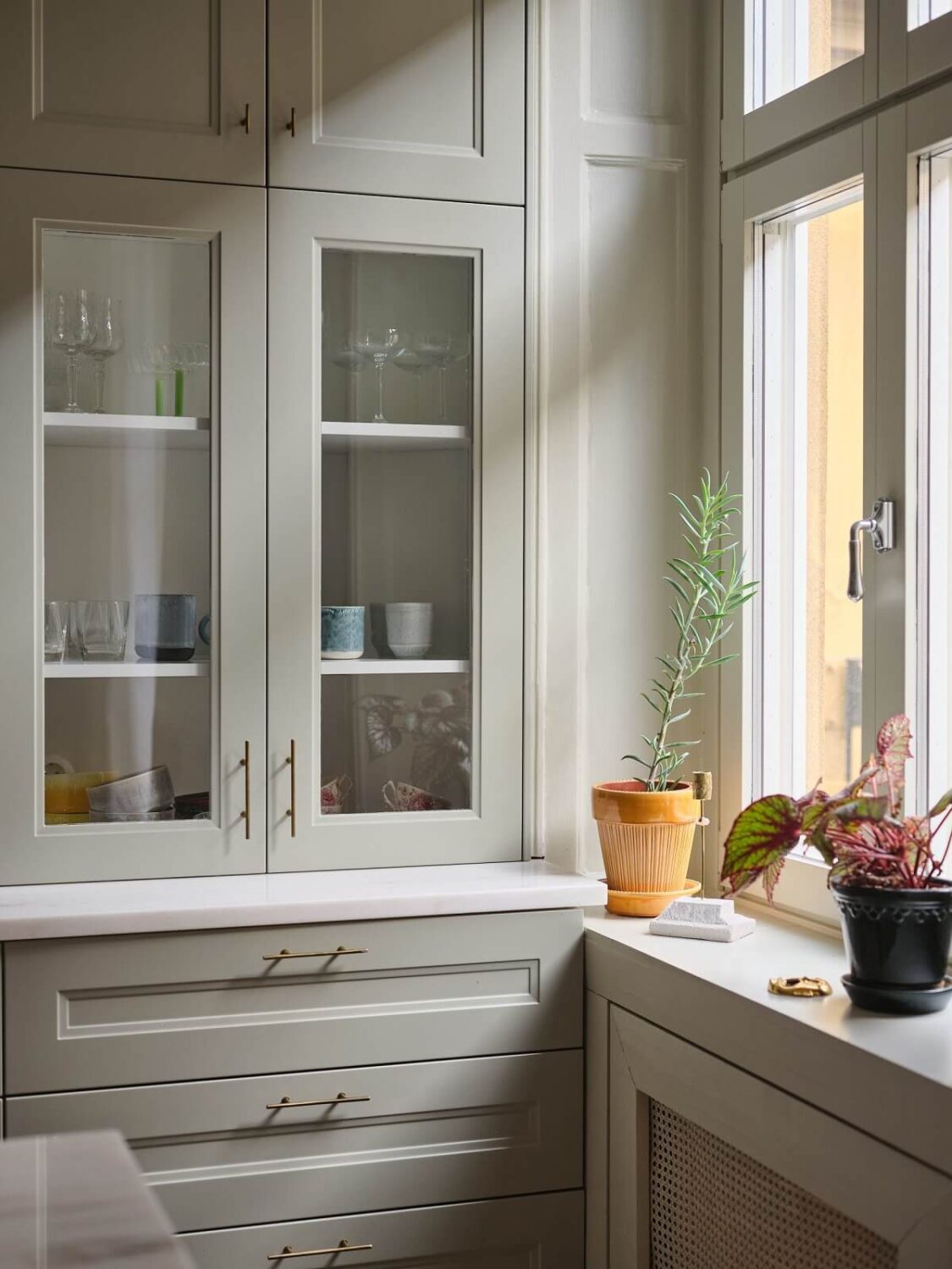 A Light Filled Duplex Apartment in Sweden 4 kitchen detail