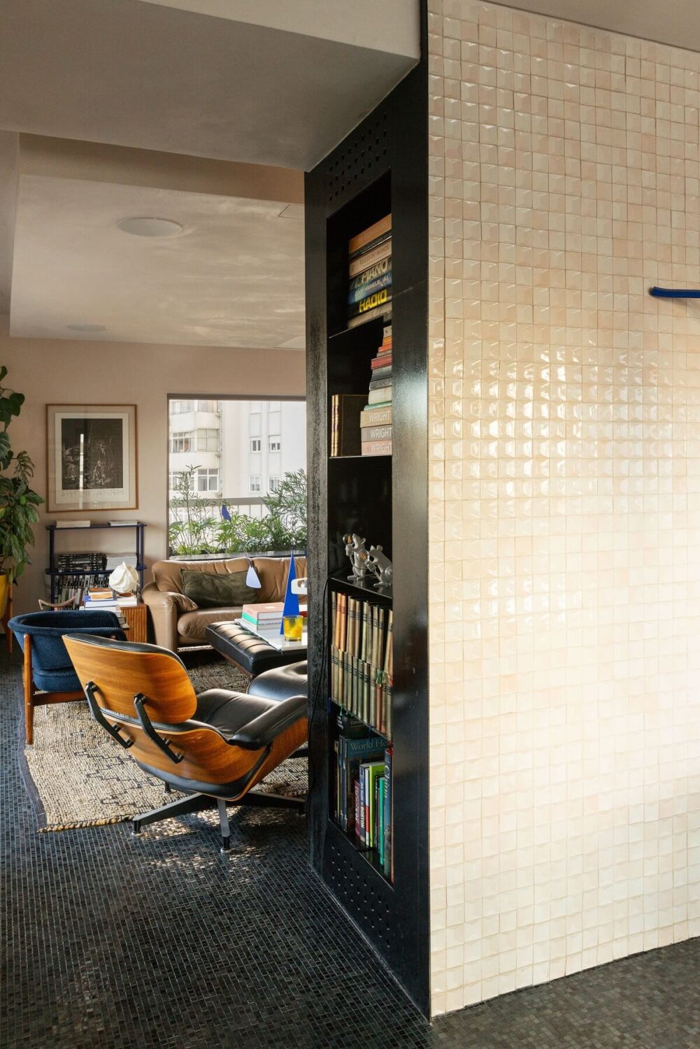 The Suspended Garden: An Architect-Designed Mid-Century Lisbon Apartment 4 living room modern home portugal The Suspended Garden: An Architect-Designed Mid-Century Lisbon Apartment