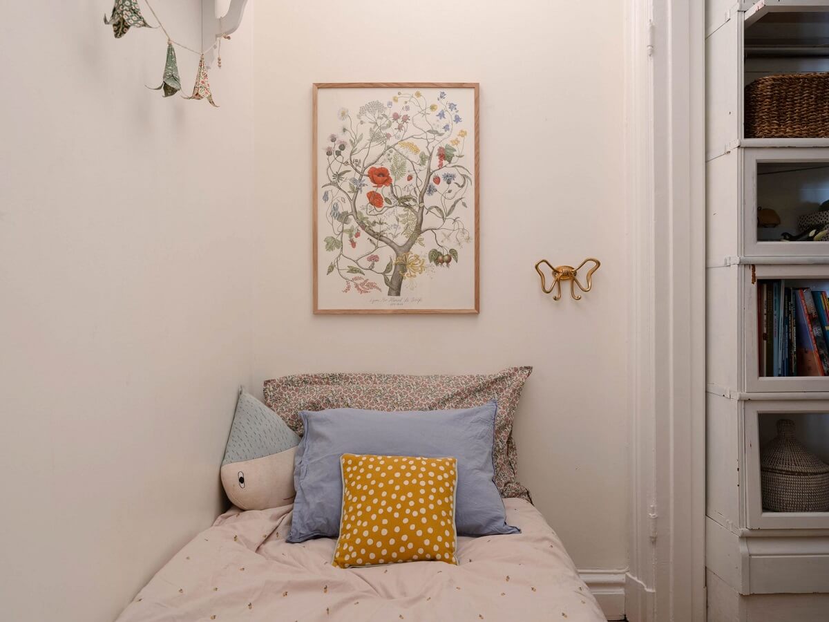 Elsa Billgren's Serene Stockholm Apartment is For Sale 20 tiny kids bedroom