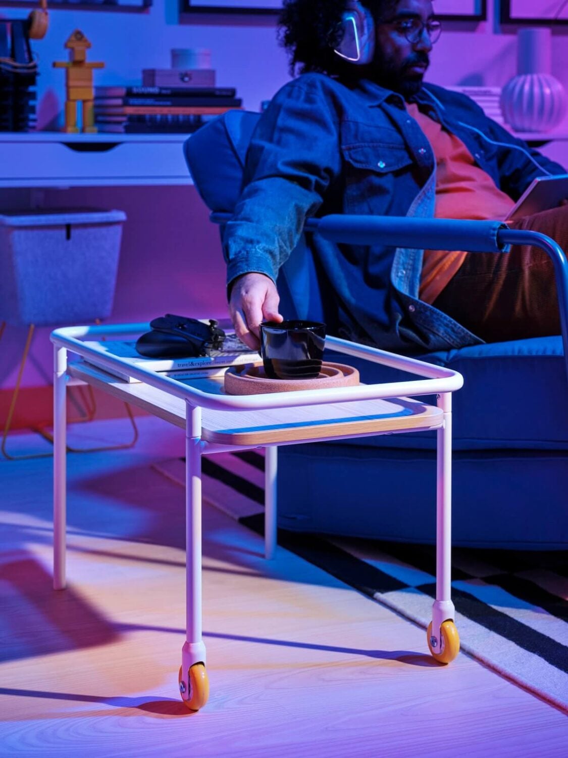 IKEA BRÄNNBOLL: A New Gaming Collection with Colorful Products 6 IKEA-BRANNBOLL-side-table-nordroom
