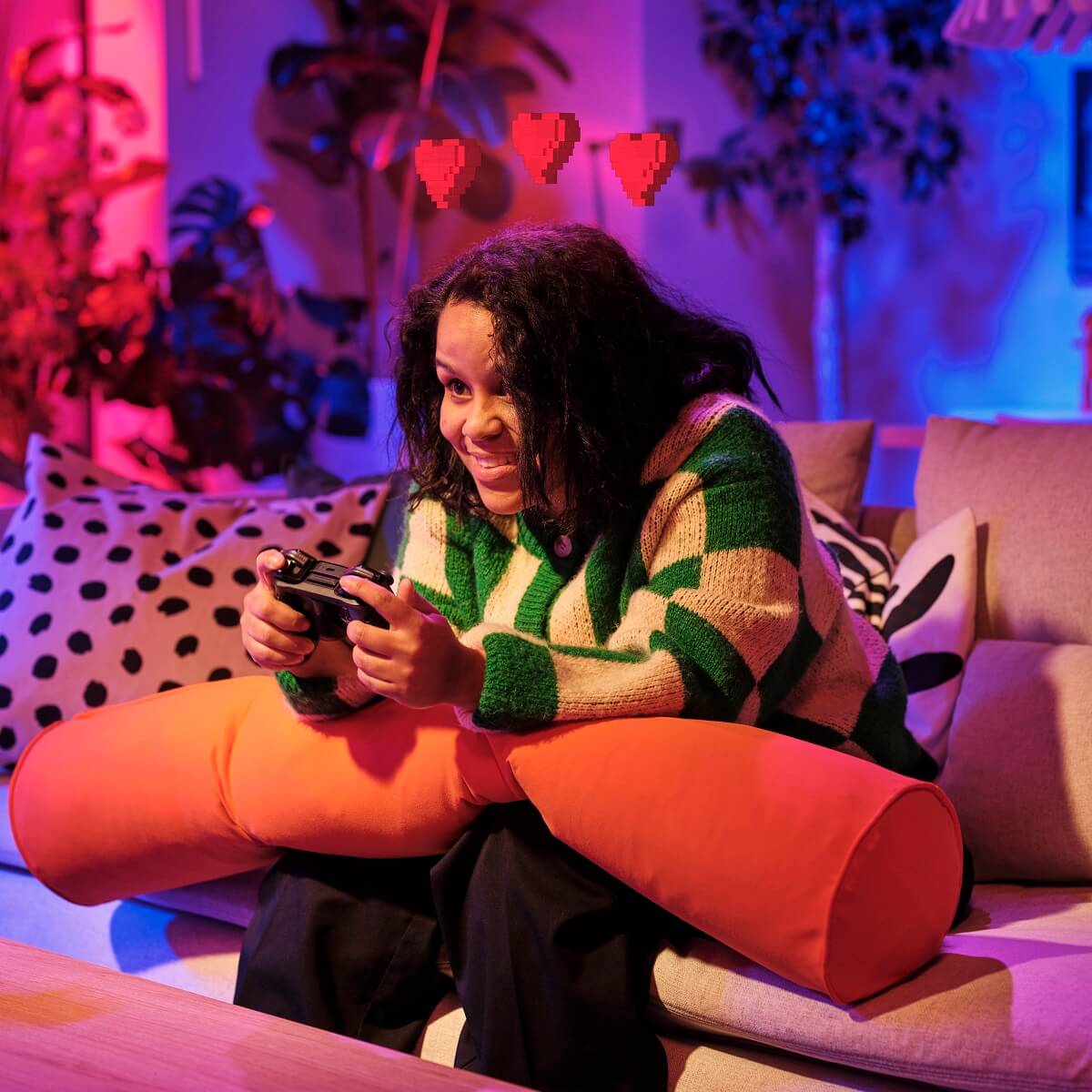 IKEA BRÄNNBOLL: A New Gaming Collection with Colorful Products 24 IKEA_BRANNBOLL_gamingbolster_PH198901