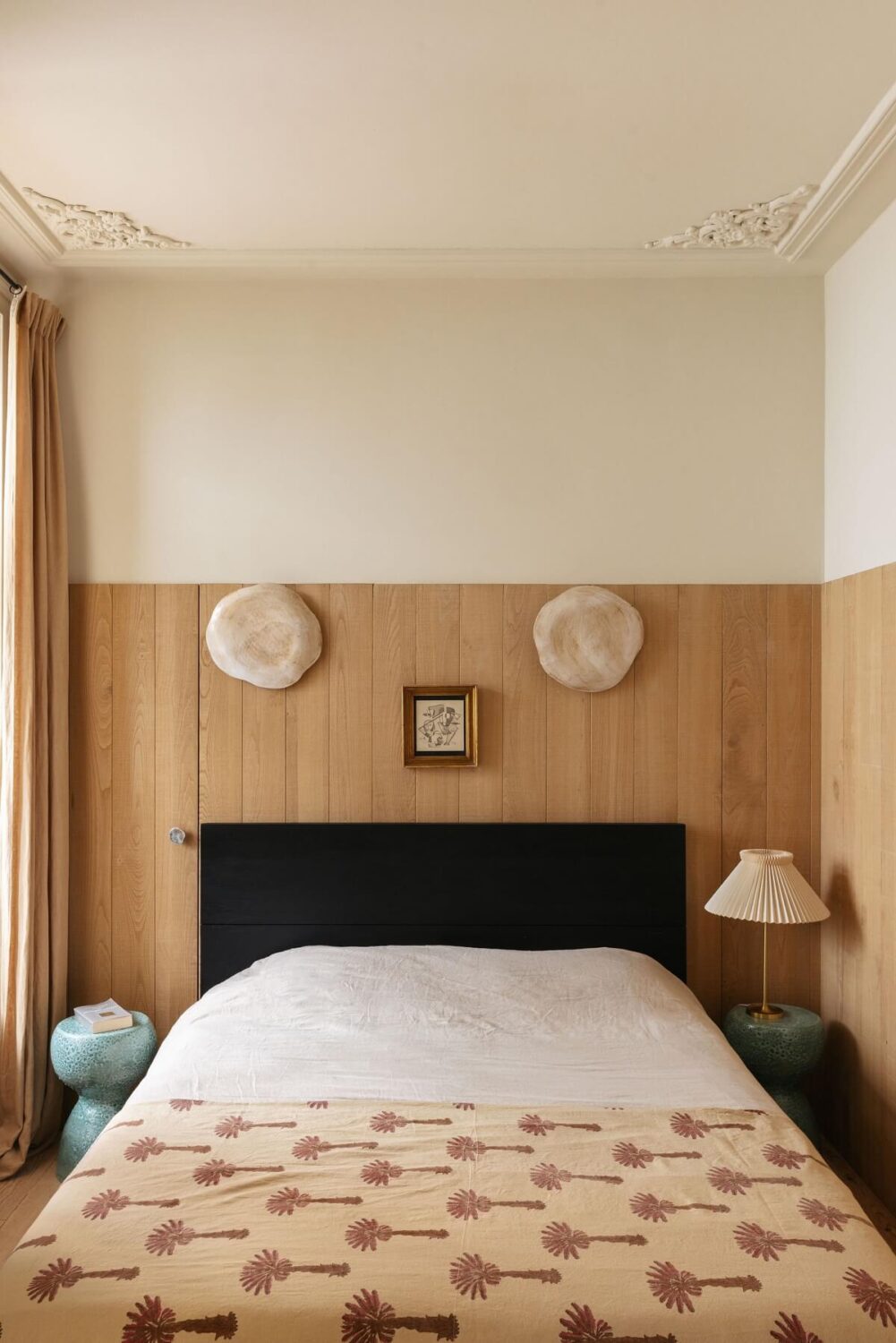 The Gallery Home: A Custom-Built Design Apartment in Portugal 16 bedoom with wooden walls