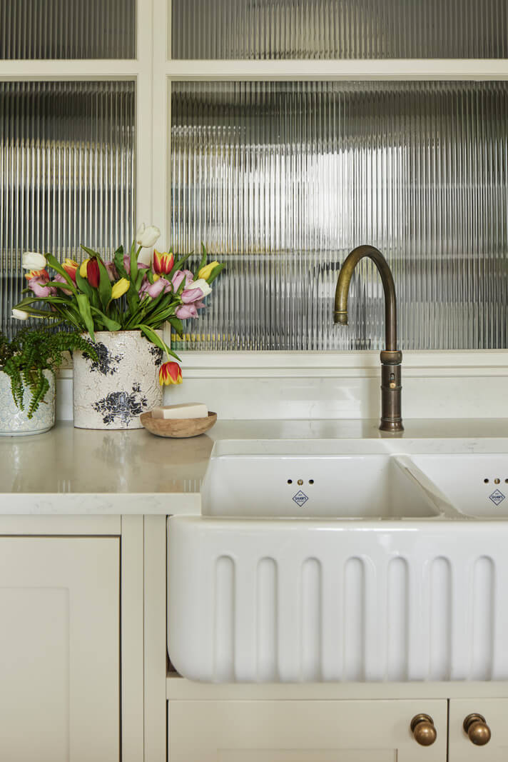 Historic Features and Modern Design in an English Regency Villa 6 butler sink