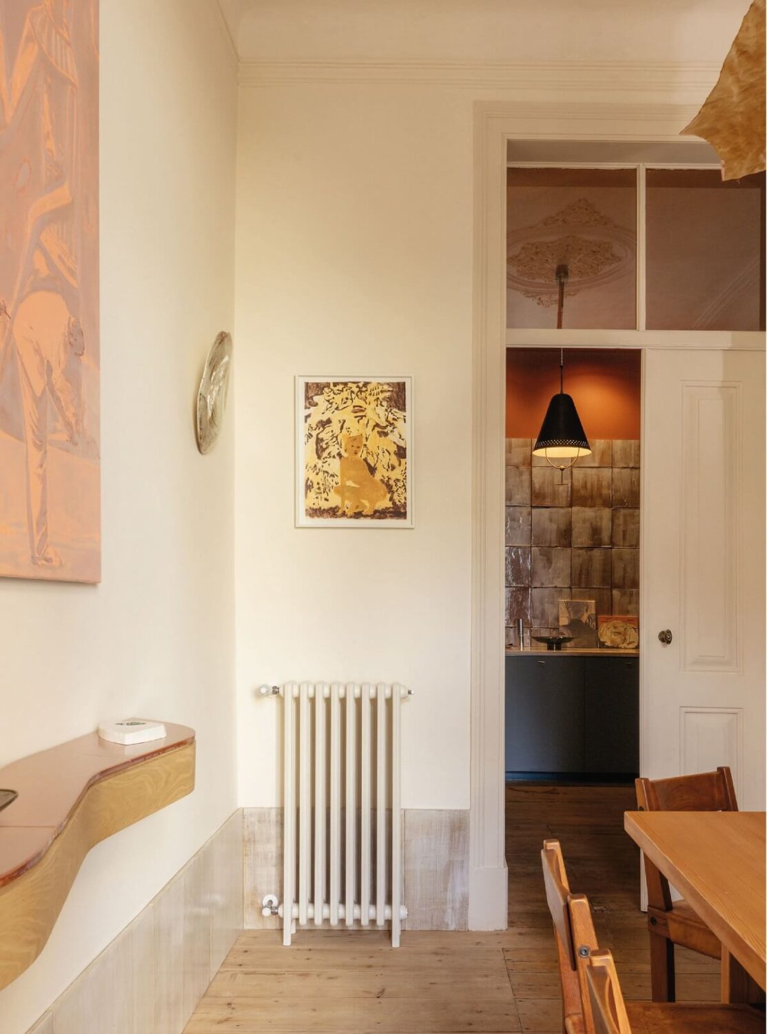 The Gallery Home: A Custom-Built Design Apartment in Portugal 9 dining room with kitchen view
