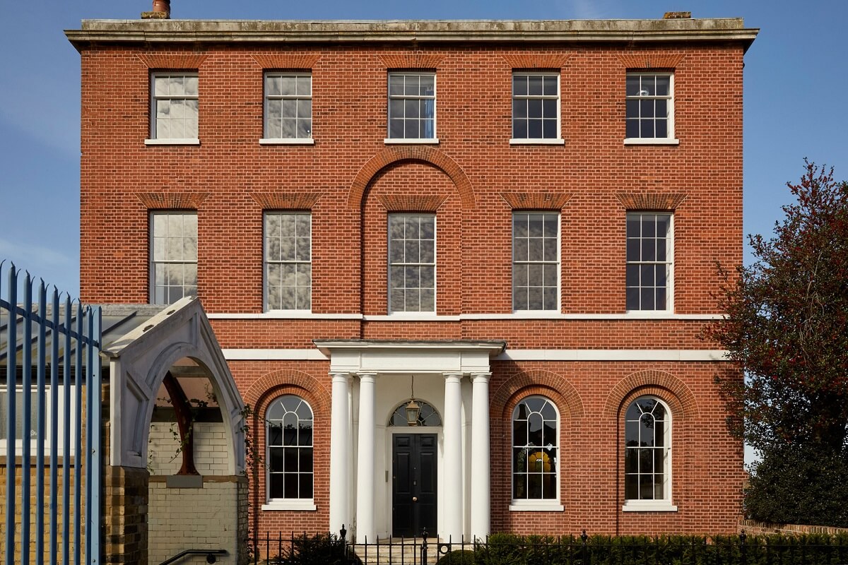 A Georgian House in England with a Ballroom 29 exterior london home