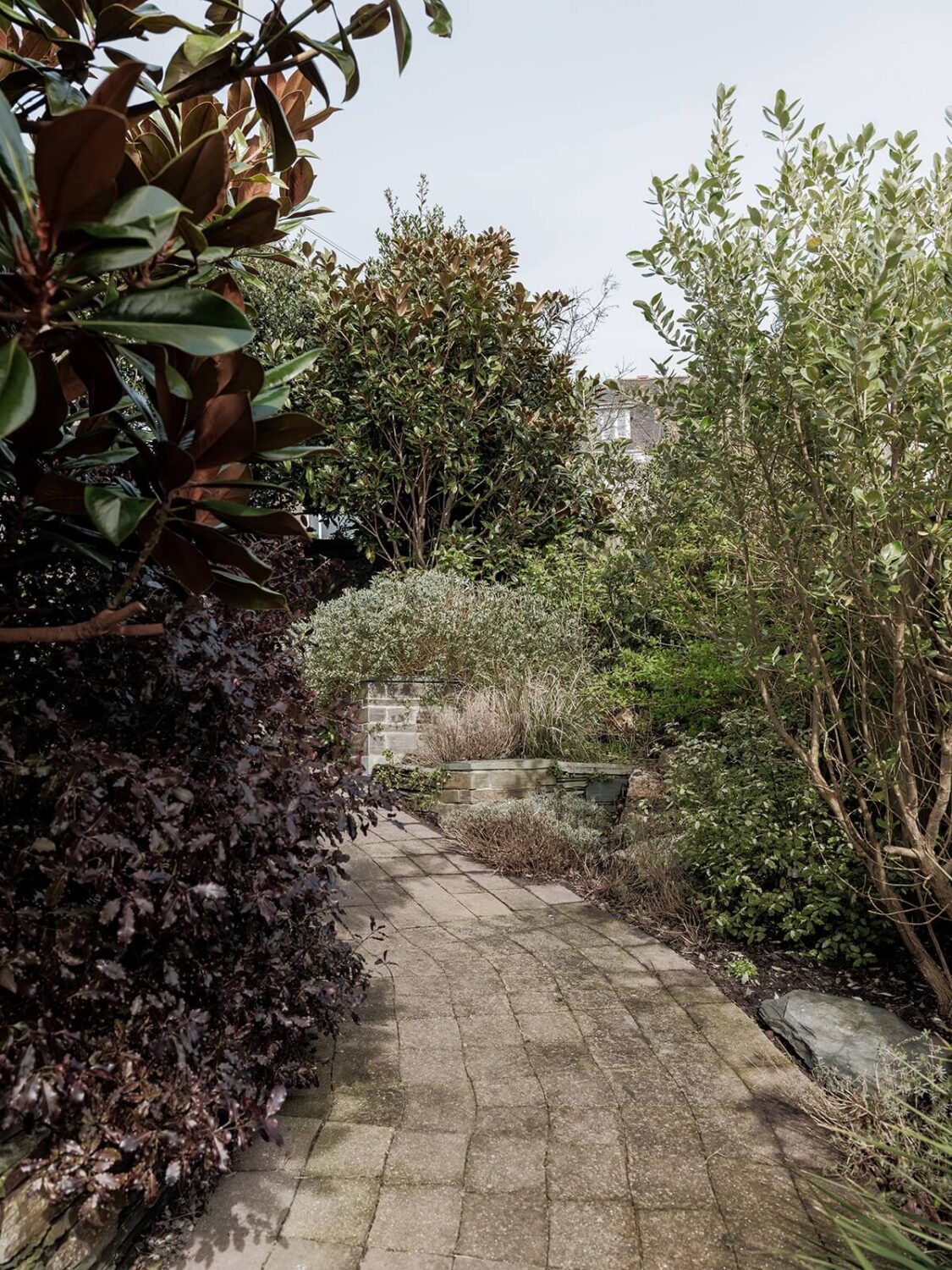 A Coastal White Painter's Home with Reclaimed Features in Cornwall 25 garden