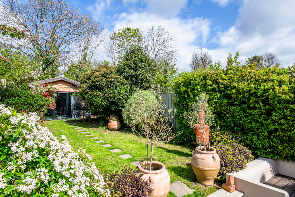 A Victorian House where the Kitchen is the Heart of the Home 15 garden lawn