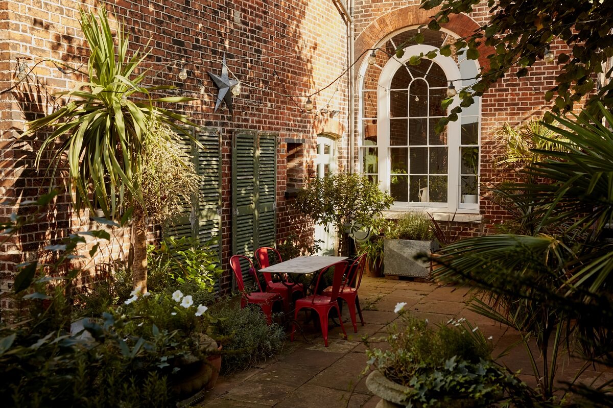 A Georgian House in England with a Ballroom 25 garden seating