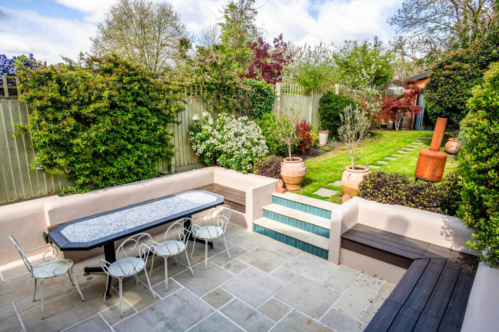 A Victorian House where the Kitchen is the Heart of the Home 14 garden with lawn and terrace
