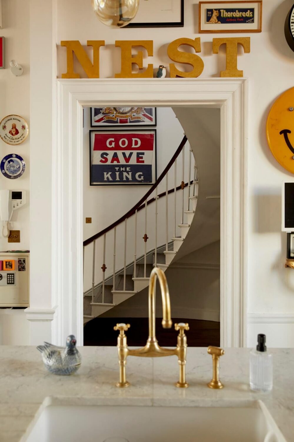 A Georgian House in England with a Ballroom 6 kitchen detail