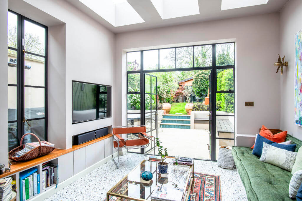A Victorian House where the Kitchen is the Heart of the Home 4 kitchen living space with garden access