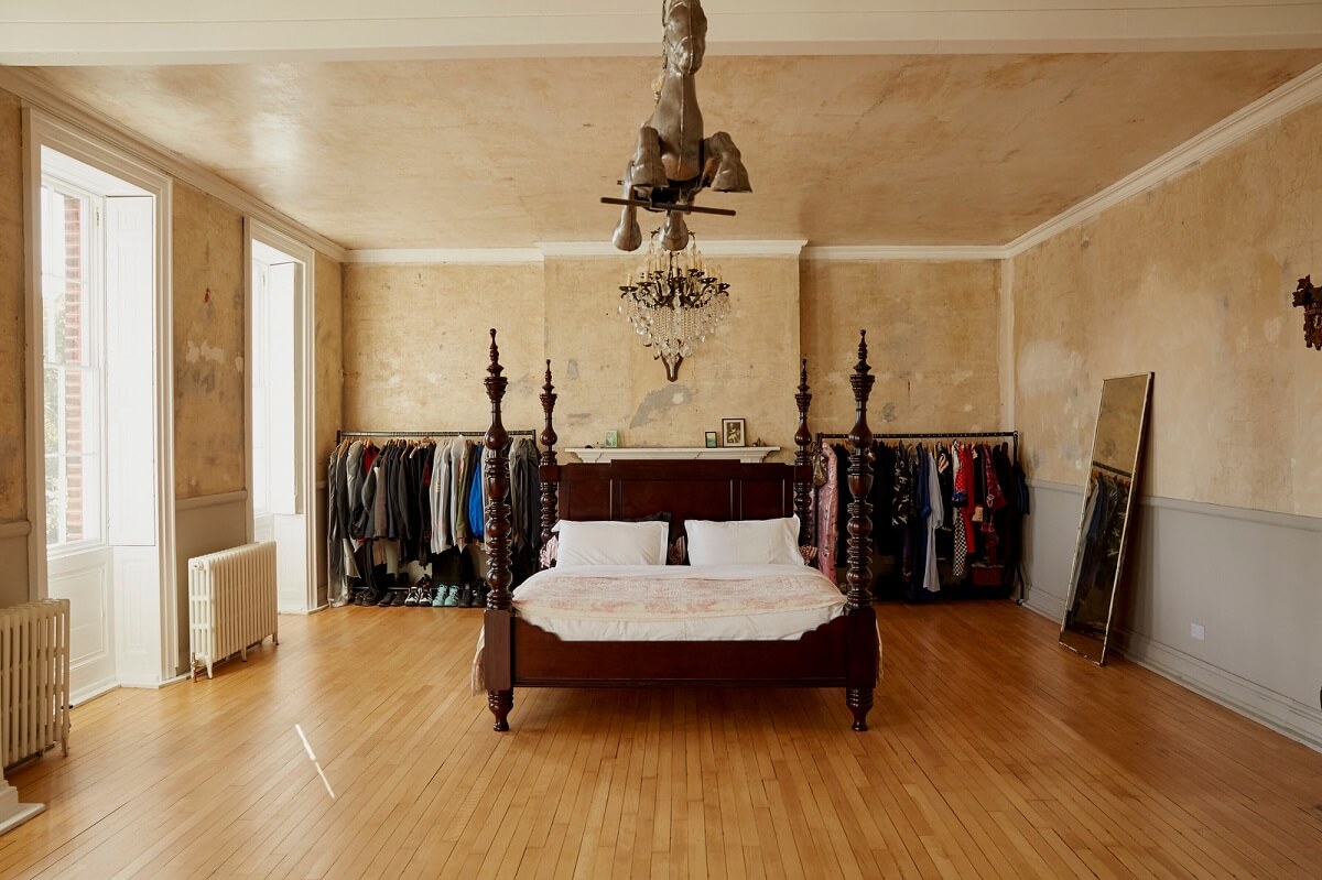 A Georgian House in England with a Ballroom 12 large bedroom with wooden floor