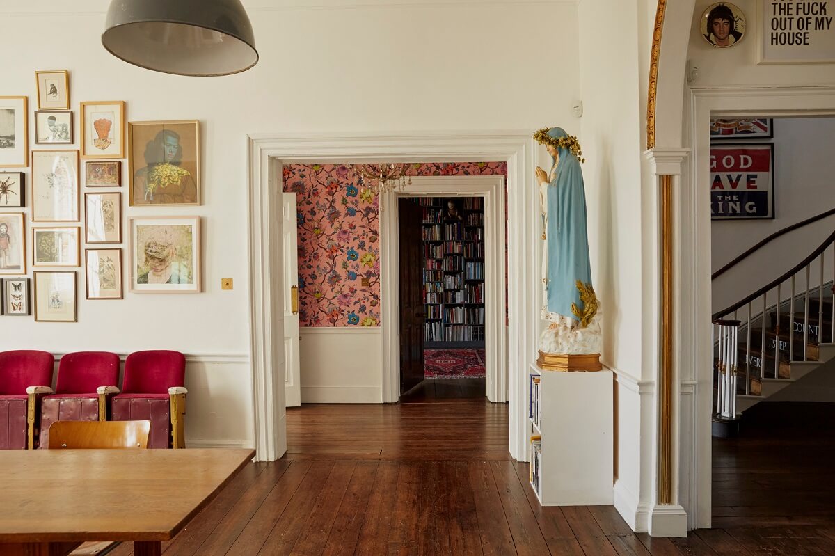 A Georgian House in England with a Ballroom 10 large dining table