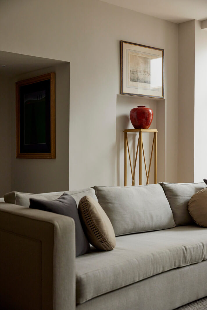 Modern Interiors in an Architectural 19th Century Building 3 modern living room
