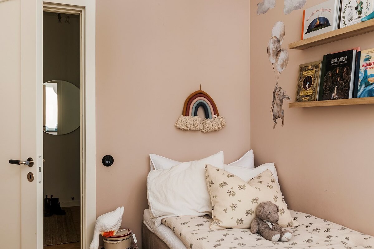A Serene Modern Home in a Former Factory Building 14 small children bedroom