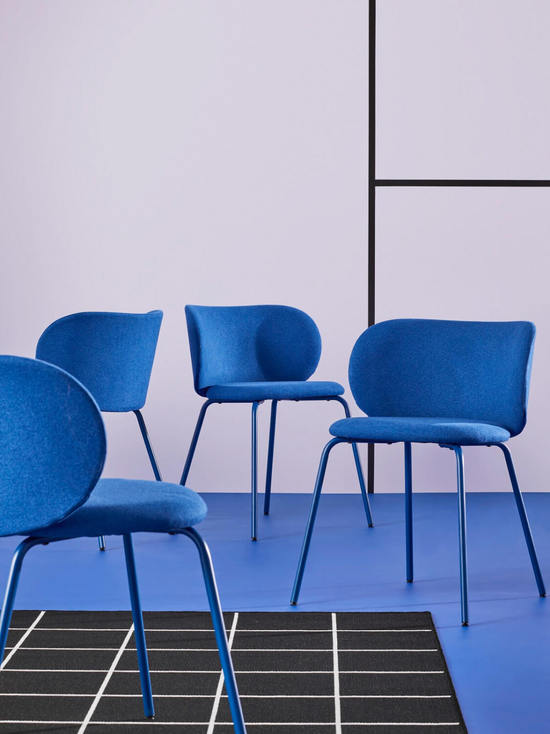 New IKEA Collection July 2024: Colorful and Bold 5 IKEA_KRYLBO blue chair