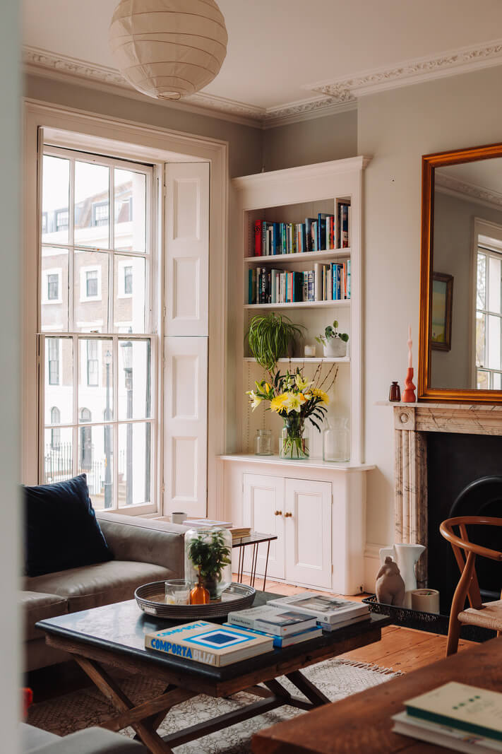 Light Filled Rooms in a London Apartment 2 Trinity Church Square 3 Light Filled Rooms in a London Apartment