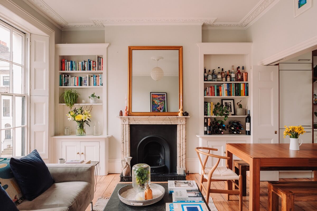 Light Filled Rooms in a London Apartment 1 Trinity Church Square 5 Light Filled Rooms in a London Apartment