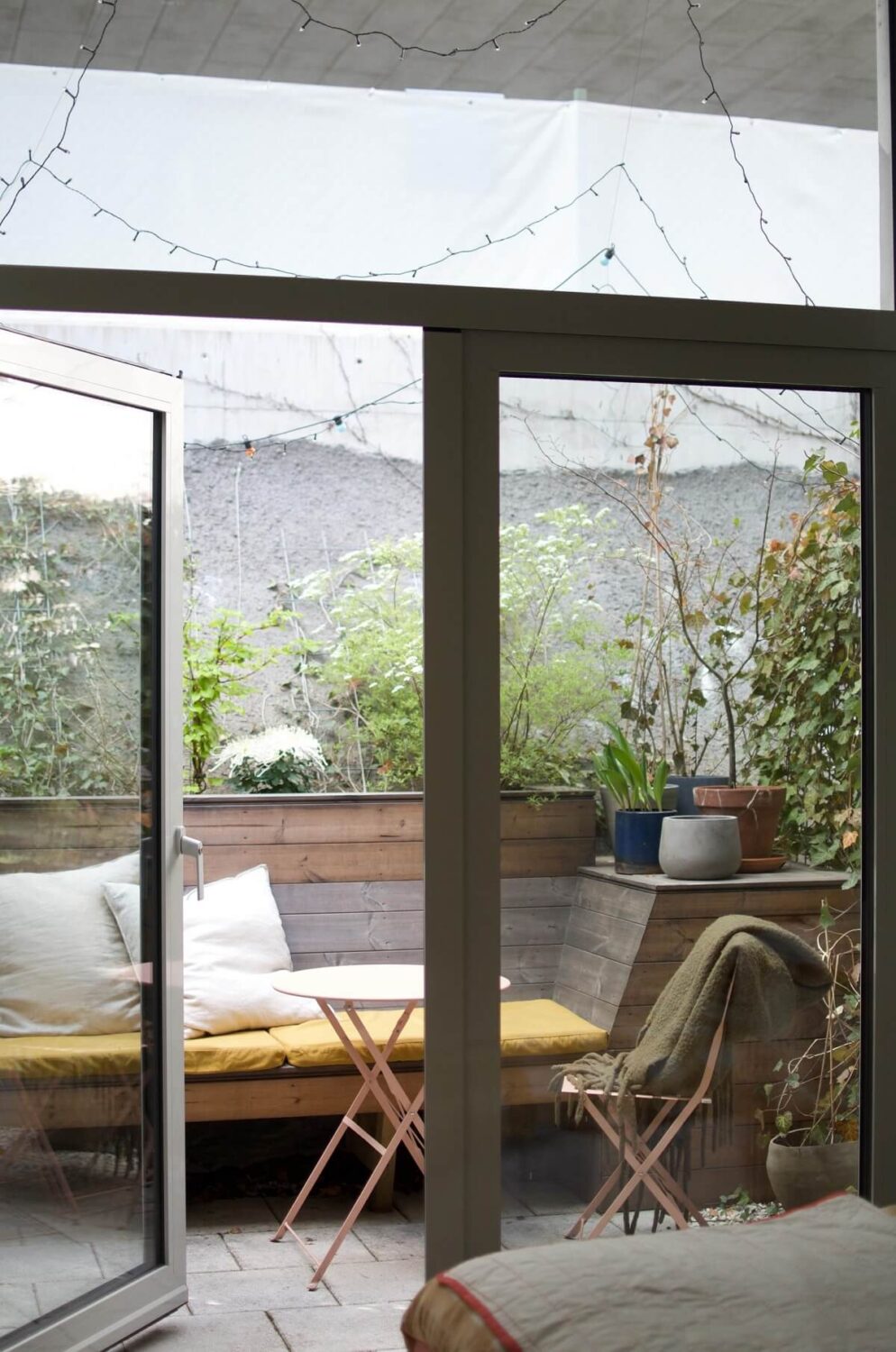 A Unique Basement Apartment in Stockholm 10 balcony