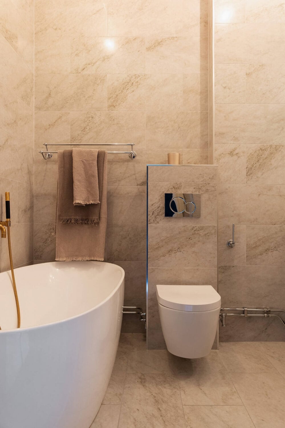 An Elegant Turn-of-the-Century Apartment in Stockholm 28 classic bathroom with freestanding bath nordroom