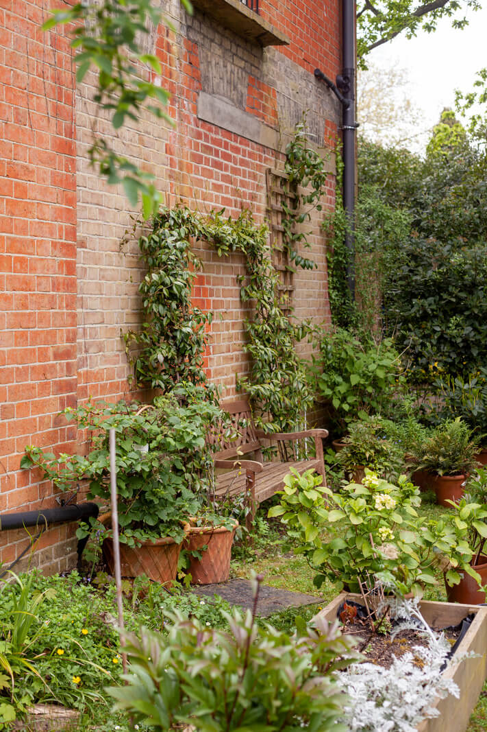 Charming Cottage Style in a London Maisonette 19 cottage garden