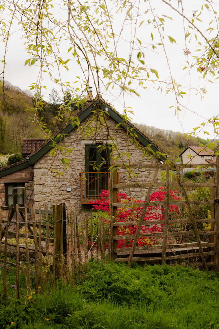 Ochre Yellow and Green Tones in a Cozy Welsh Cottage 27 cottage garden