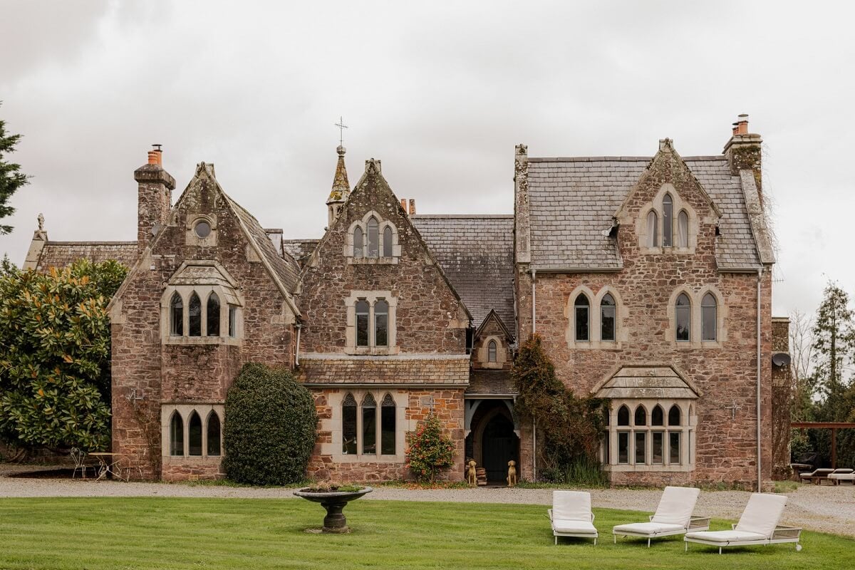exterior historic house in cornwall england nordroom