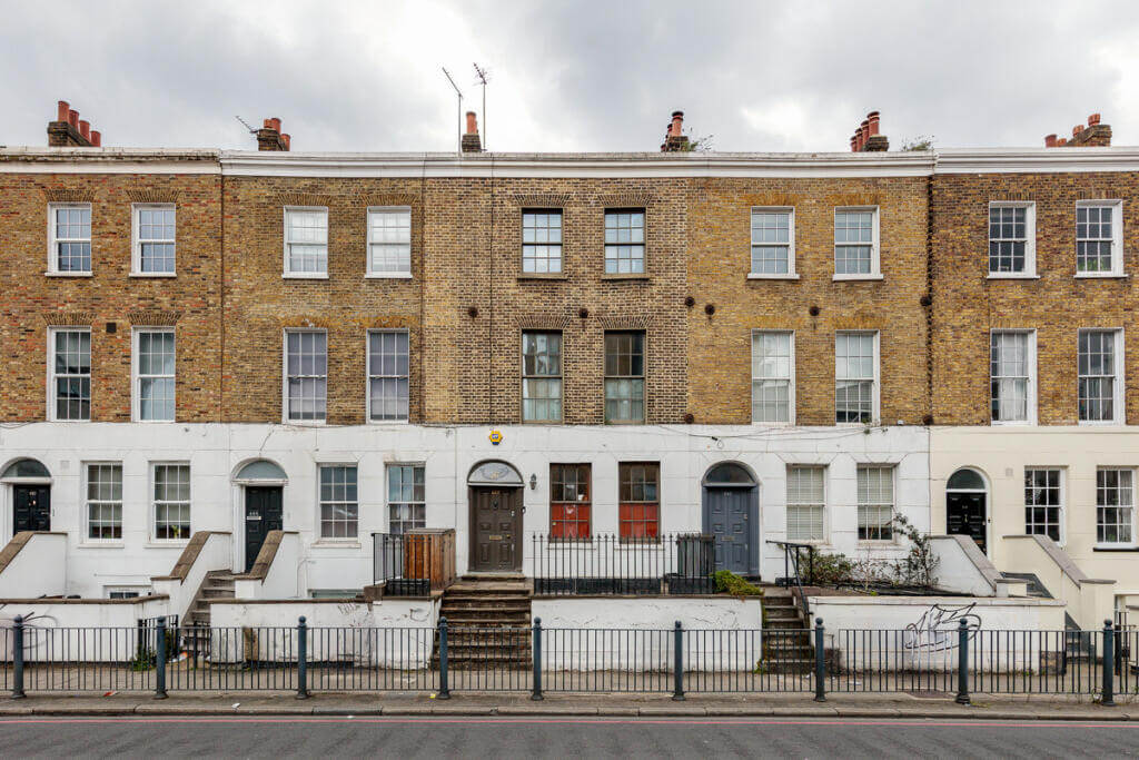Unique Color Combinations and Design in a London Townhouse 24 exterior london townhouse Unique Color Combinations and Design in a London Townhouse