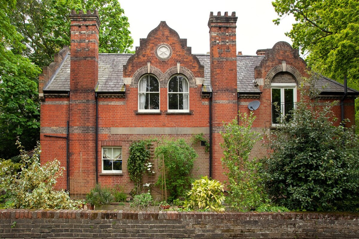 Charming Cottage Style in a London Maisonette 21 exterior red brick english house