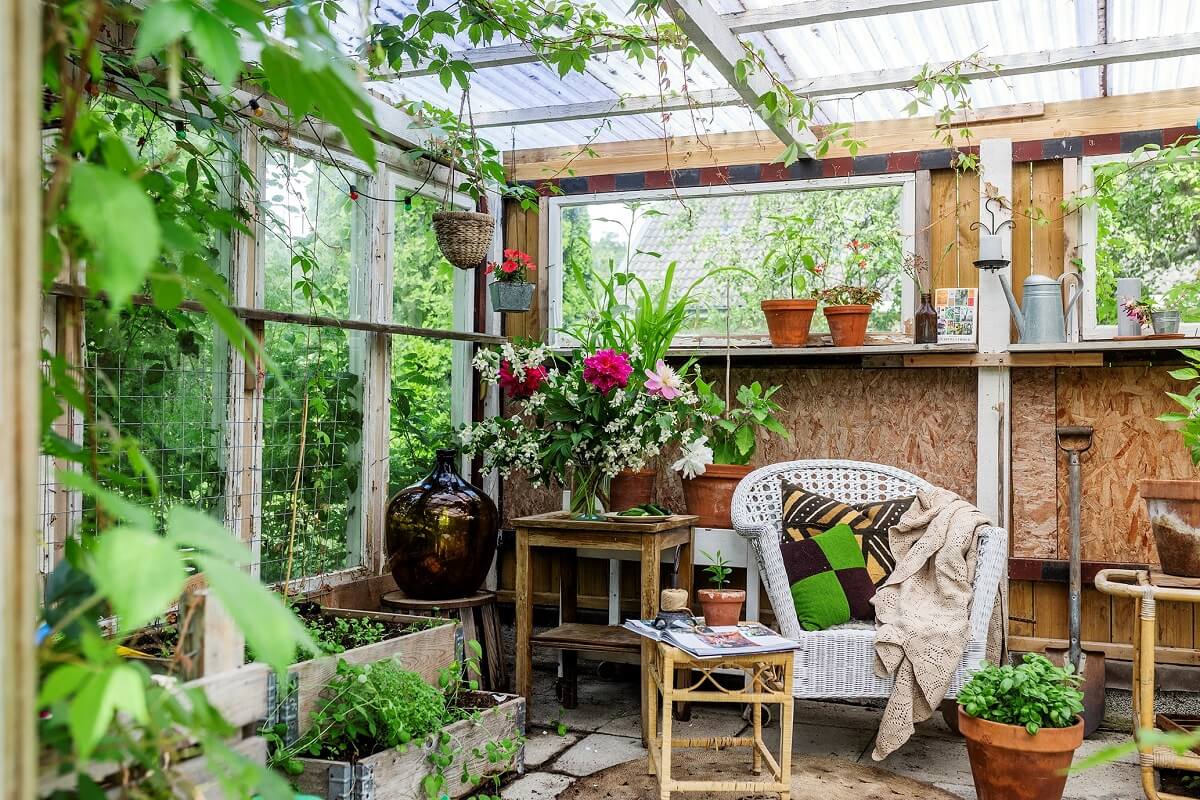 A Historic Swedish Country House with a Beautiful Garden 27 garden green house