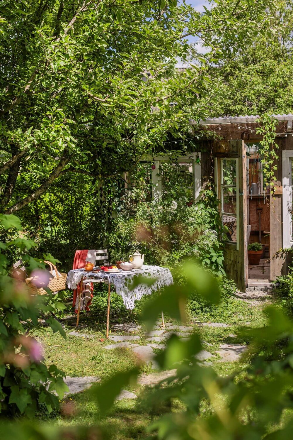 A Historic Swedish Country House with a Beautiful Garden 23 garden swedish country house