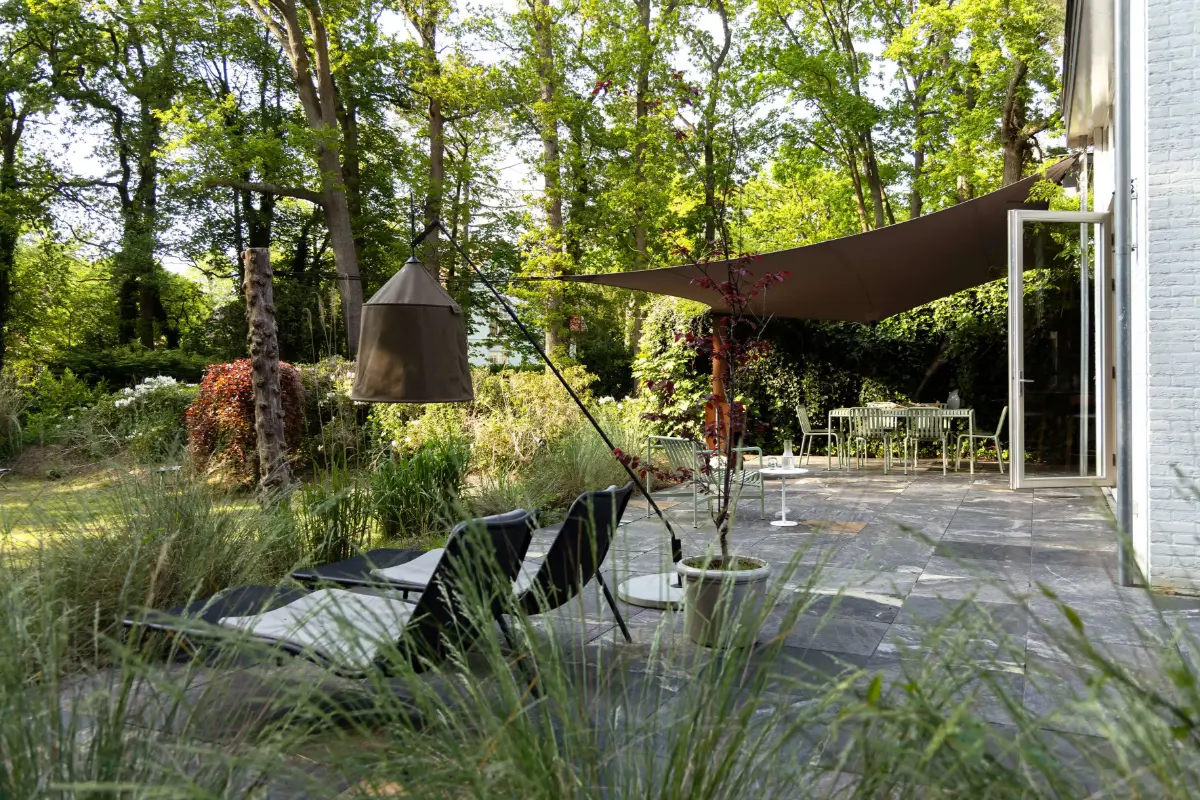 A Warm Atmosphere in a Historic Dutch Villa 31 garden-terrace-historic-villa-netherlands