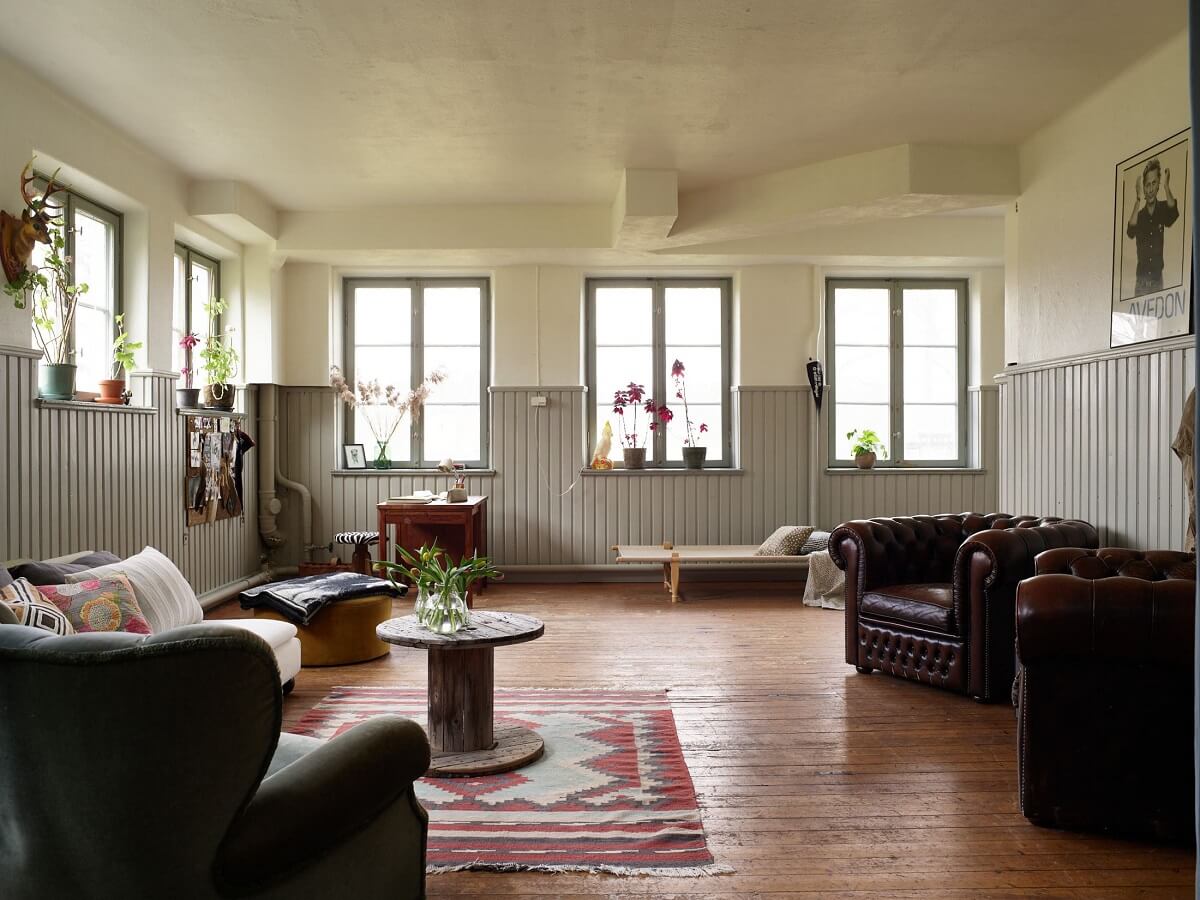 A Charming School Conversion in Sweden 26 guest room