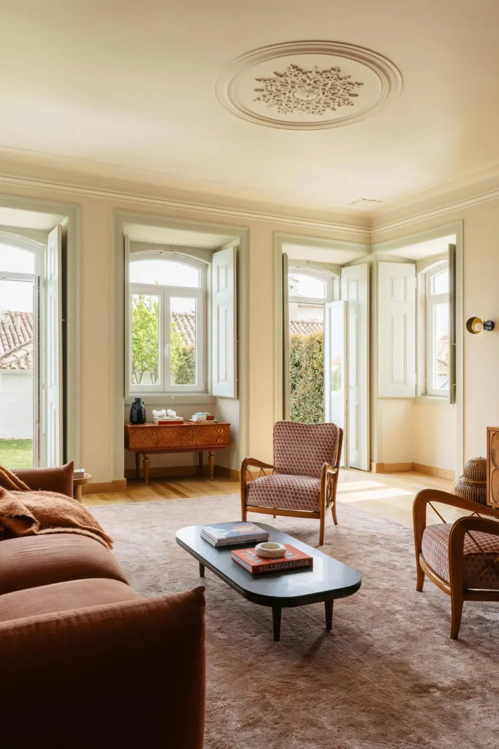 light living room with original features nordroom