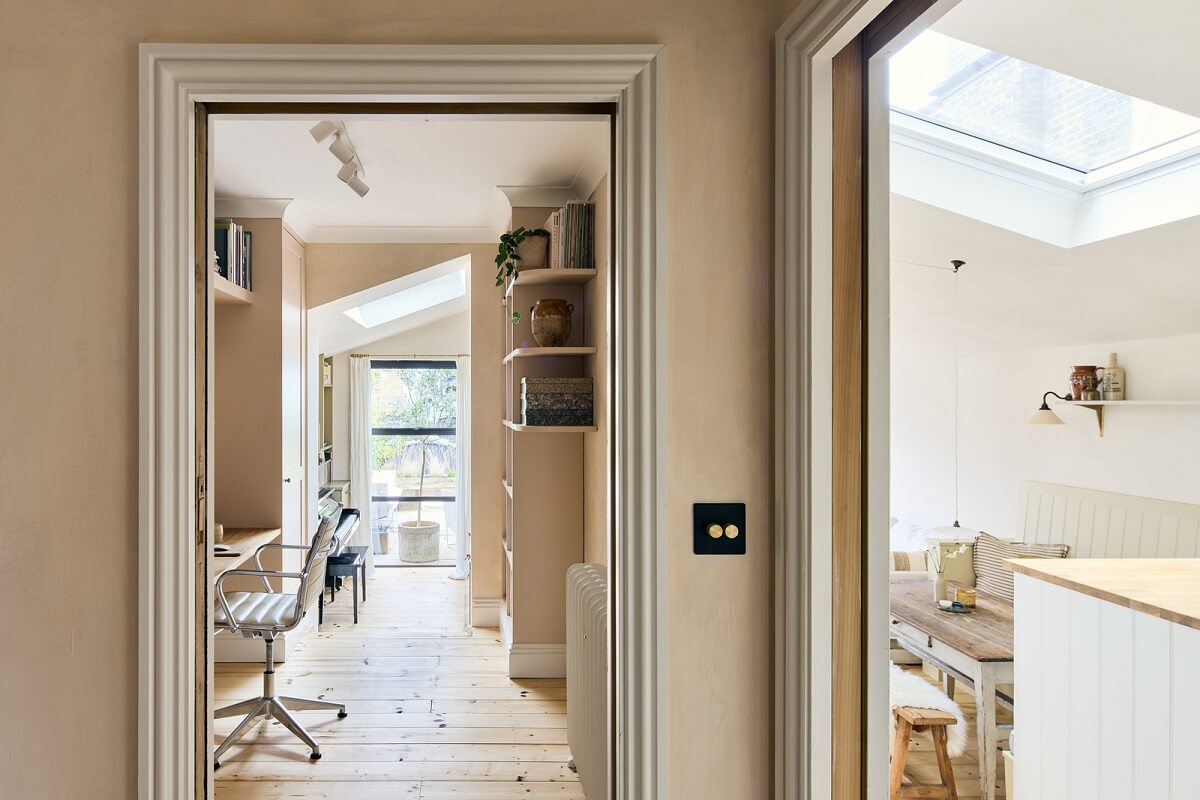 A Light Garden Apartment in London's Poet's Corner 7 open plan living space